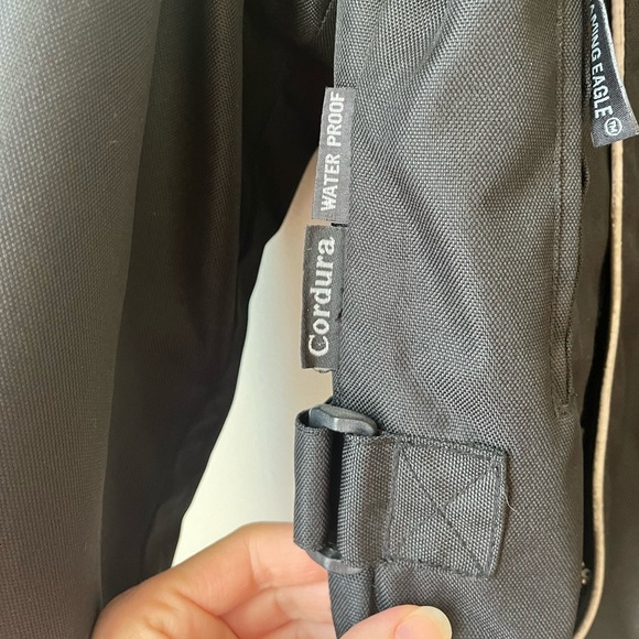 Screaming Eagle Black Motorcycle Jacket Med Cordura Waterproof Reflective Padded - Picture 3 of 12